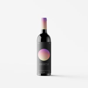 Wine Bottle Mockup